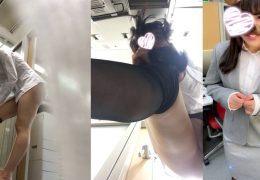 【HD】【個人撮影】定点カメラで同僚の着替え撮ったったｗ　みとちゃん