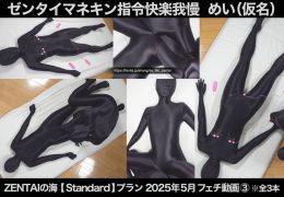 【HD】ゼンタイマネキン指令快楽我慢  めい(仮名)
